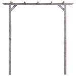 Vidaxl pergola de jardin gris 200x40x205 cm bois de pin imprégné Vidaxl pergola de jardin gris 200x40x205 cm bois de pin imprégné