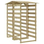 Vidaxl pergolas avec toits 2 pcs 100x90x200 cm bois de pin imprgn