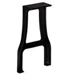 Vidaxl pied de banc 2 pcs cadre en a fonte