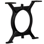 Vidaxl pied de table basse 2 pcs cadre en o fonte Vidaxl pied de table basse 2 pcs cadre en o fonte