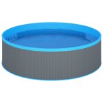 Vidaxl piscine à éclaboussures 350x90 cm gris Vidaxl piscine à éclaboussures 350x90 cm gris