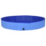 Vidaxl piscine pliable pour chiens bleu 300x40 cm pvc Vidaxl piscine pliable pour chiens bleu 300x40 cm pvc