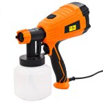 Vidaxl pistolet  peinture lectrique et 3 tailles de buses 500w 800ml