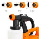 Vidaxl pistolet  peinture lectrique avec tuyau d'air 500 w 800 ml
