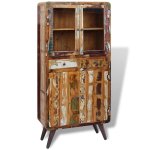Vidaxl placard bois de rcupration massif 90 x 40 x 190 cm