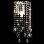 Vidaxl plafonnier et perles cristal argenté rectangulaire ampoules e14 Vidaxl plafonnier et perles cristal argenté rectangulaire ampoules e14