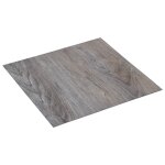 Vidaxl planches de plancher autoadhsives 5, 11 m pvc marron clair