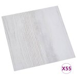 Vidaxl planches de plancher autoadhsives 55 pcs pvc 5, 11m gris clair