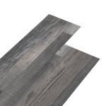 Vidaxl planches de plancher pvc 4, 46 m� 3 mm bois industriel