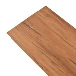 Vidaxl planches de plancher pvc 4, 46 m� 3 mm olm naturel