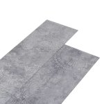 Vidaxl planches de plancher pvc 5, 02 m 2 mm autoadhsif gris ciment
