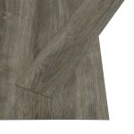 Vidaxl planches de sol autoadhsives 4, 46 m 3 mm pvc gris et marron