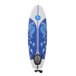 Vidaxl planche de surf bleu 170 cm