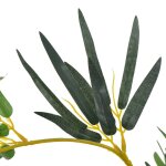 Vidaxl plante artificielle avec pot bambou vert 110 cm