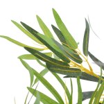Vidaxl plante artificielle avec pot bambou vert 160 cm