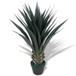 Vidaxl plante artificielle avec pot yucca 90 cm vert