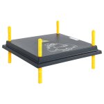 Vidaxl plaque chauffante pour poussins avec rgulateur de temprature