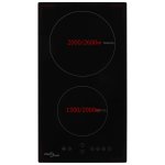 Vidaxl plaque de cuisson  induction 2 brleurs contrle tactile 3500w