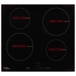 Vidaxl plaque de cuisson  induction 4 brleurs contrle tactile 7000w