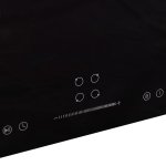 Vidaxl plaque de cuisson  induction 4 brleurs verre 77 cm 7000 w