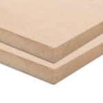 Vidaxl plaques de mdf 2 pcs rectangulaire 120x60 cm 12 mm