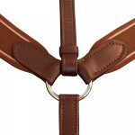 Vidaxl plastron martingale complet en cuir élastique réglable brun Vidaxl plastron martingale complet en cuir élastique réglable brun