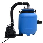 Vidaxl pompe de filtration de piscine noir et bleu 4 m³ / h Vidaxl pompe de filtration de piscine noir et bleu 4 m³ / h