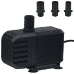 Vidaxl pompe submersible d'aquarium 1800 l / h