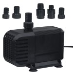 Vidaxl pompe submersible d'aquarium 3000 l / h