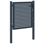Vidaxl portail de clôture anthracite 102x150 cm acier Vidaxl portail de clôture anthracite 102x150 cm acier
