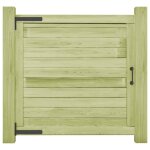 Vidaxl portail de jardin bois de pin imprégné 100 x 100 cm Vidaxl portail de jardin bois de pin imprégné 100 x 100 cm