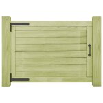 Vidaxl portail de jardin bois de pin imprégné 75 x 100 cm Vidaxl portail de jardin bois de pin imprégné 75 x 100 cm