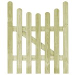 Vidaxl portail de jardin pin imprégné 100 x 120 cm Vidaxl portail de jardin pin imprégné 100 x 120 cm