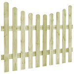 Vidaxl portail de jardin pin imprégné 170 x 120 cm Vidaxl portail de jardin pin imprégné 170 x 120 cm