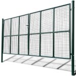 Vidaxl portail à mailles 415 x 250 cm / 400 x 200 cm Vidaxl portail à mailles 415 x 250 cm / 400 x 200 cm