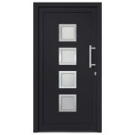 Vidaxl porte d'entre anthracite 98x190 cm