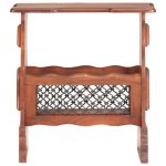 Vidaxl porte - revue 50x30x53 cm bois d'acacia massif