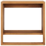 Vidaxl porte - serviette mural 35x20x35 cm bois de teck solide