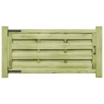 Vidaxl portillons 2 pcs bois de pin imprégné 150x75 cm vert Vidaxl portillons 2 pcs bois de pin imprégné 150x75 cm vert