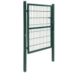 Vidaxl portillon 2d (simple) vert 106x170 cm