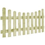 Vidaxl portillon de jardin pin imprégné 170 x 80 cm Vidaxl portillon de jardin pin imprégné 170 x 80 cm