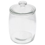 Vidaxl pots de conservation en verre avec couvercle 4 pcs 2000 ml