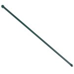 Vidaxl poteau de jardin 10 pcs 1 m mtal vert