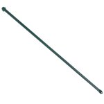 Vidaxl poteau de jardin 10 pcs 1 m mtal vert