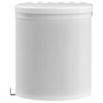 Vidaxl poubelle intgre de cuisine plastique 8 l