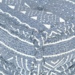 Vidaxl pouf 60x70x36 cm indigo tissu Vidaxl pouf 60x70x36 cm indigo tissu