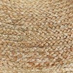 Vidaxl pouf fait  la main vert olive 40 x 45 cm jute