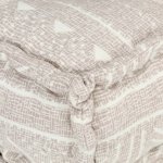 Vidaxl pouf modulaire beige tissu Vidaxl pouf modulaire beige tissu