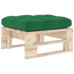 Vidaxl pouf palette de jardin bois de pin impr�gn�