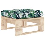 Vidaxl pouf palette de jardin bois de pin impr�gn�